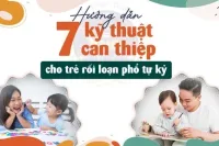 Hướng dẫn 7 kỹ thuật can thiệp cho trẻ rối loạn phổ tự kỷ