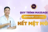 Quy trình massage, bấm huyệt giảm stress hết mệt mỏi