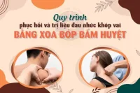 Quy trình phục hồi và trị liệu đau nhức khớp vai bằng xoa bóp bấm huyệt