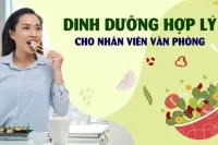 Dinh dưỡng hợp lý cho nhân viên văn phòng
