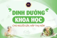 Dinh dưỡng khoa học cho người gầy, hấp thụ kém