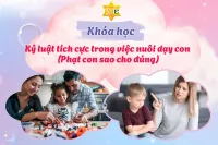 Kỷ luật tích cực trong việc nuôi dạy con (Phạt con sao cho đúng)